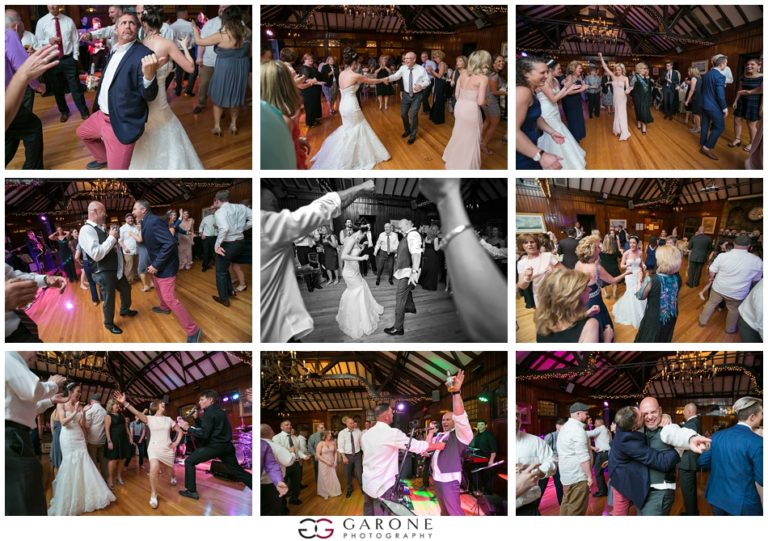 A lively wedding celebration with dancing and joyful moments.